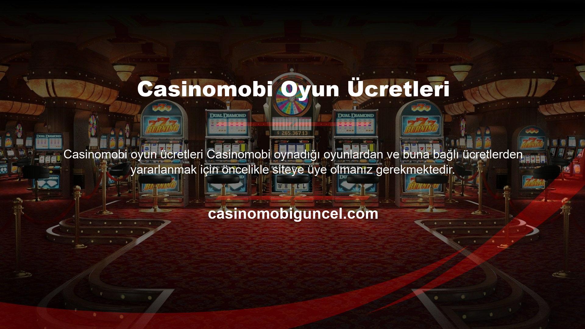 Bu nedenle Casinomobi bahislerinin bonus türleri oyundaki yoğunluk seviyesine uyacak şekilde yaratılmıştır
