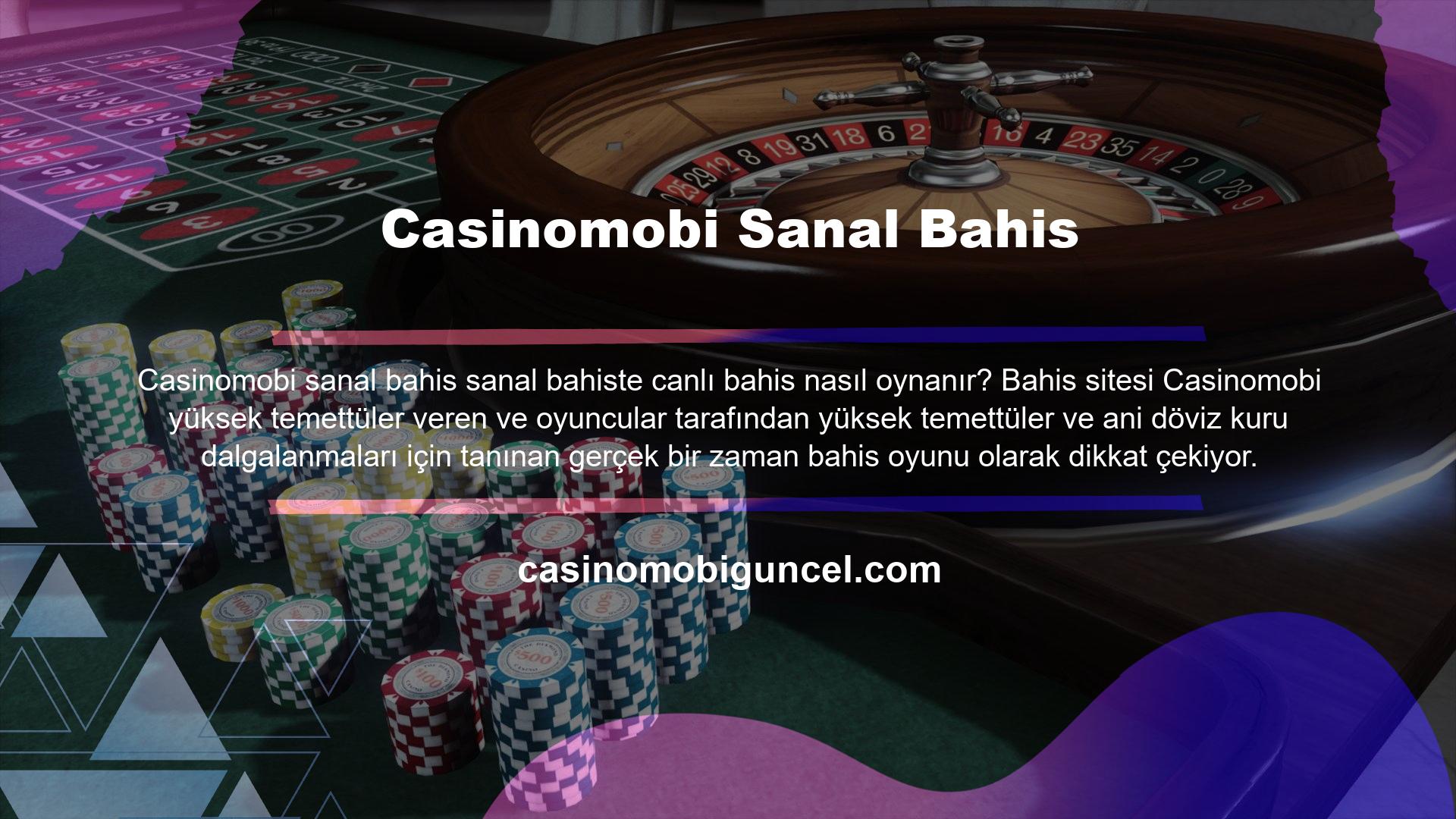 Türk dil desteği olan bir odada sitede canlı casino ve bahis oyunları oynayabilirsiniz